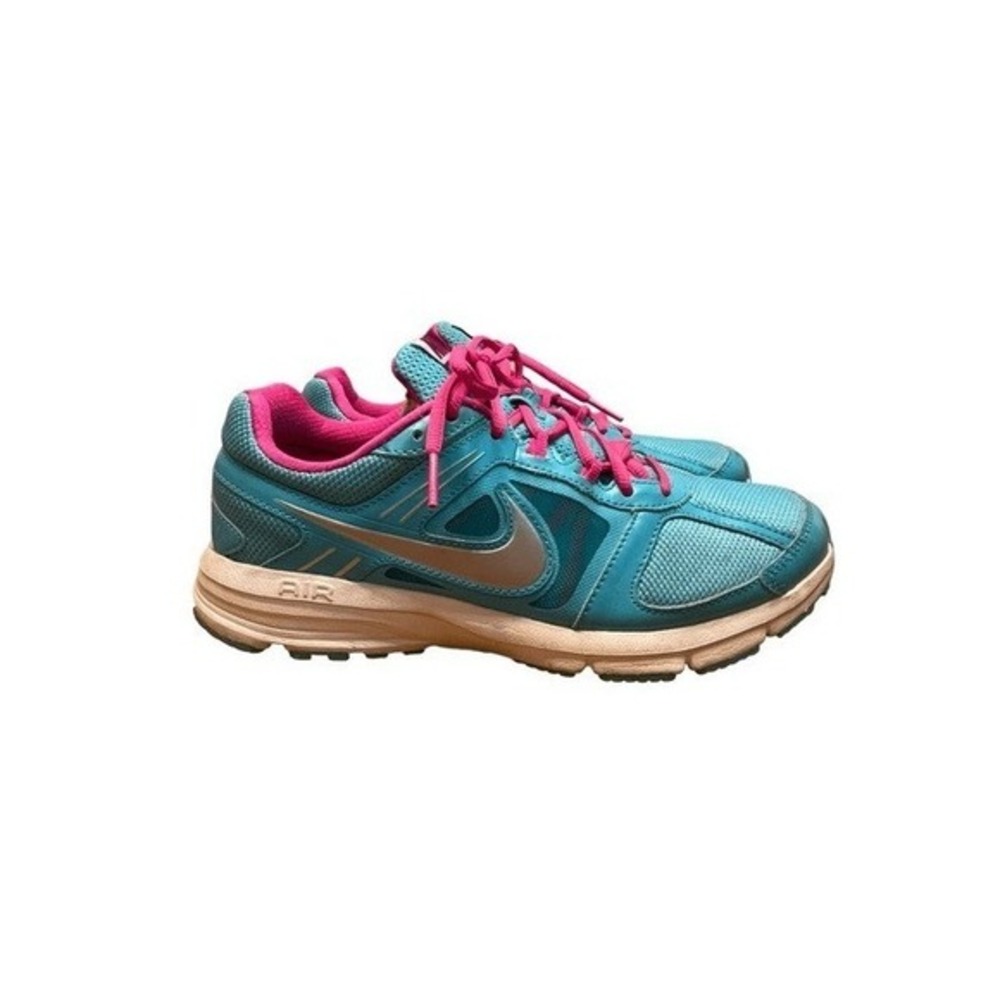 Nike Air Relentless 3 Running Shoes Bright Blue‎ Pink Silver Sneakers 8.5